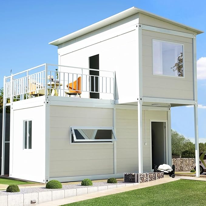 2-Story Container Assembly Vacation Home