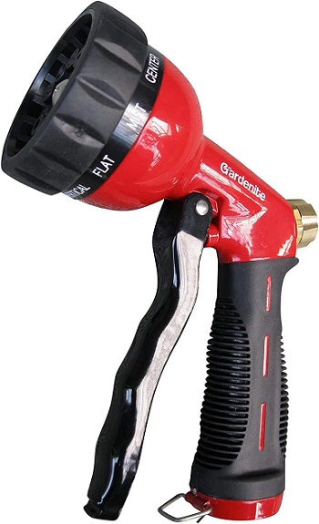 Gardenite 10 pattern garden hose nozzle