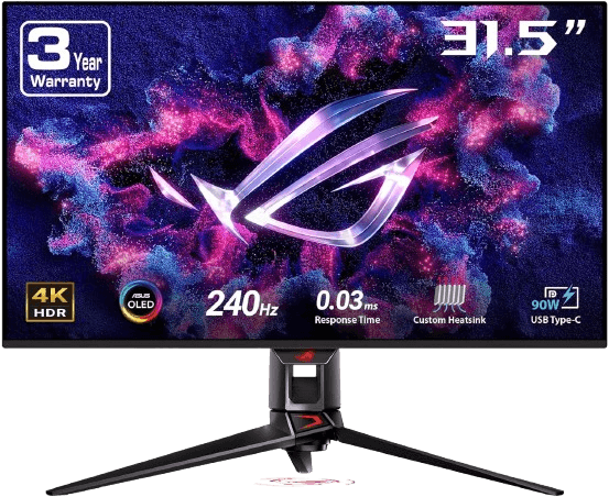 ASUS ROG Swift 32” 4K OLED Gaming Monitor