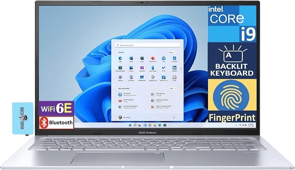 ASUS Vivobook 17X (Intel i9‑13900H, 40 GB RAM, 1 TB SSD)