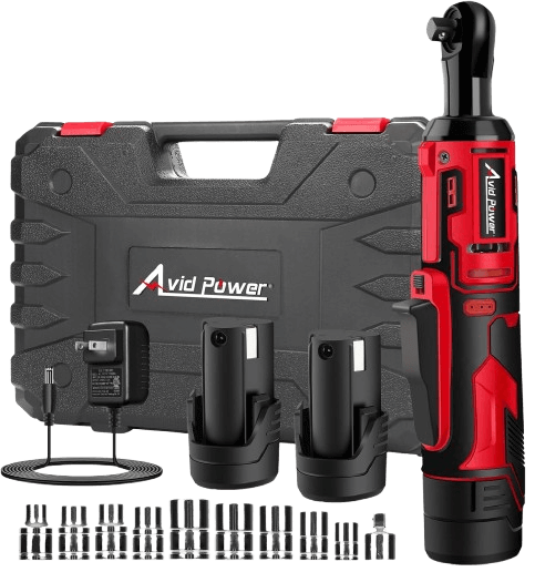 AVID POWER Cordless Electric Ratchet Wrench 3-8inch
