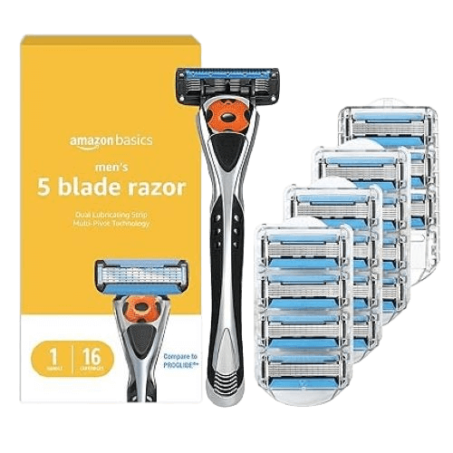 Amazon Basics 5-Blade MotionSphere Razor Set