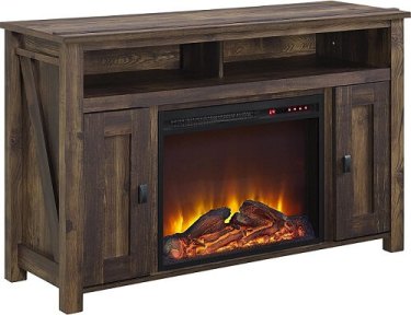 Ameriwood Home Farmington Electric Fireplace TV Console for TVs
