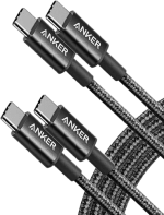 Anker USB C to USB C Cable (60W, 6 FT, 2-Pack)