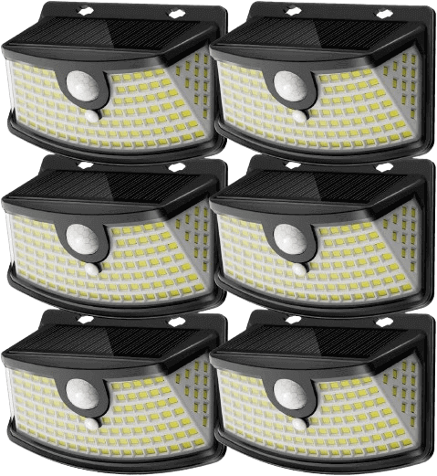 Aootek New Solar Motion Sensor Lights 120 LEDs