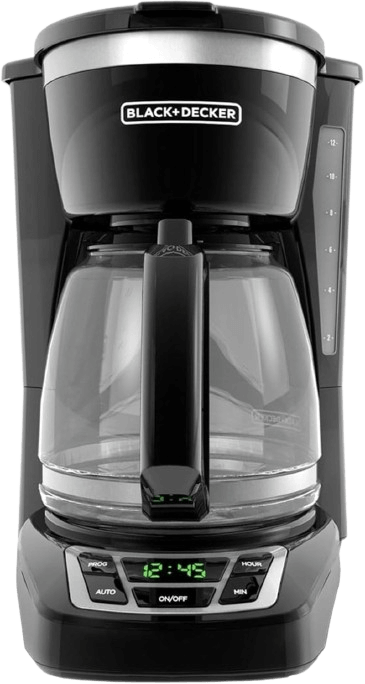 BLACK+DECKER 12-Cup Digital Coffee Maker