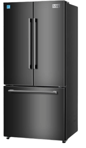 BLACK+DECKER 18 Cu. Ft. French Door Refrigerator