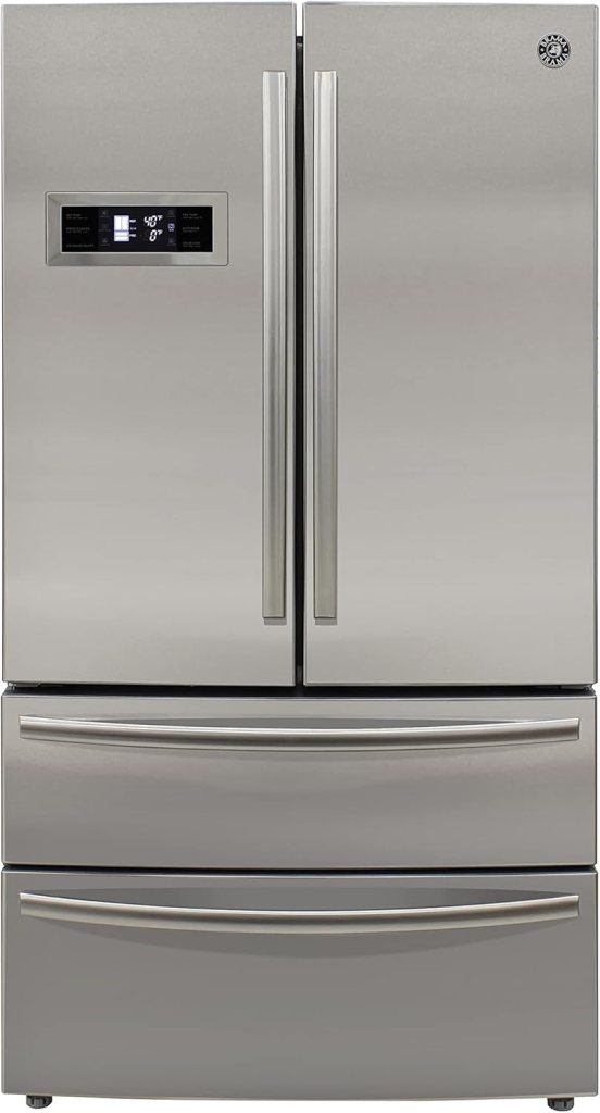 BRAMA French Door Refrigerator with Ice Maker
