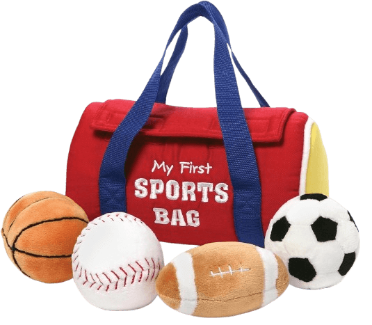 Baby GUND My First Sports Bag Stuffed Plush Playset