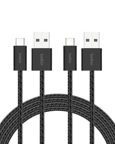 Belkin USB A to USB C Cable (2-Pack)