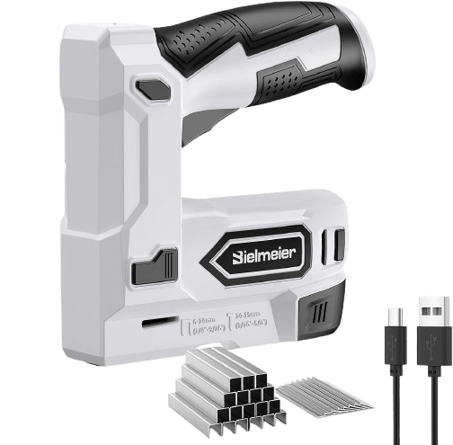 Bielmeier Electric Staple Gun, 2-in-1 Lithium-Ion