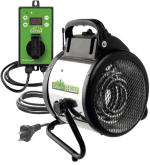BioGreen Electric Greenhouse Heater & Fan with Digital Thermostat PALMA