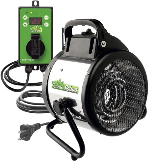 BioGreen Electric Greenhouse Heater & Fan with Digital Thermostat PALMA