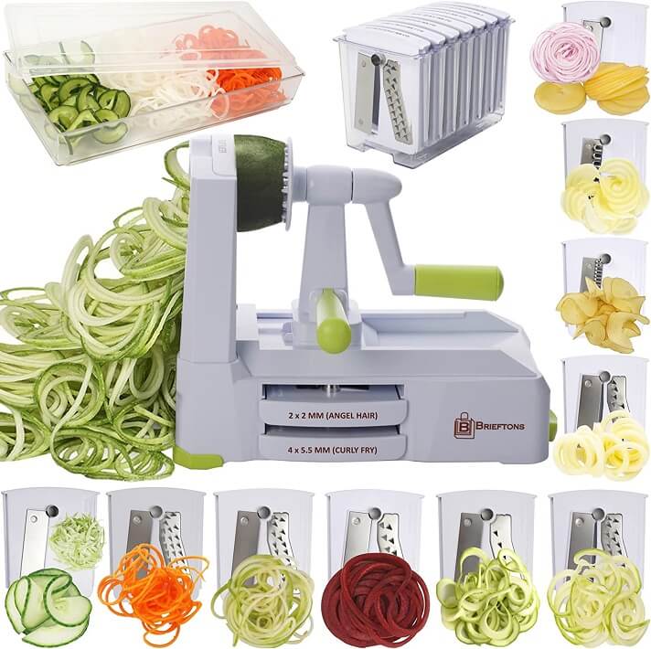 Brieftons 10-Blade Spiralizer