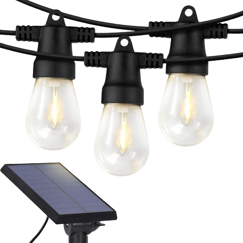 Brightech Ambience Pro Solar Powered Outdoor String Lights