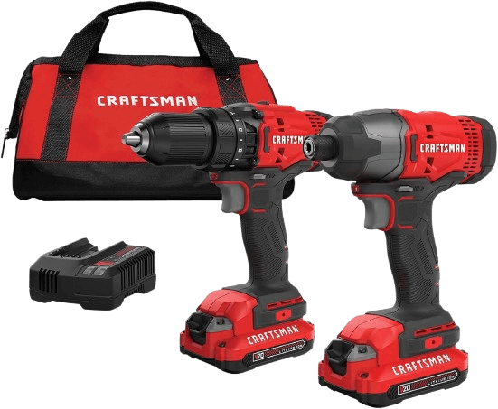 CRAFTSMAN V20 MAX Drill & Impact Driver Combo Kit