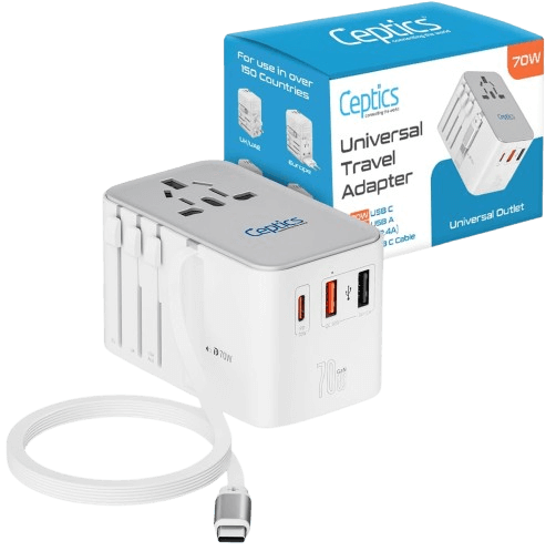 Ceptics GaN 70W Retractable