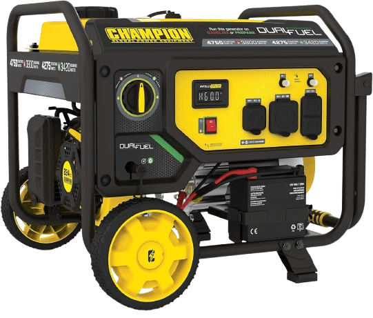 Champion Power Equipment 4750-Watt Dual Fuel Portable Generator