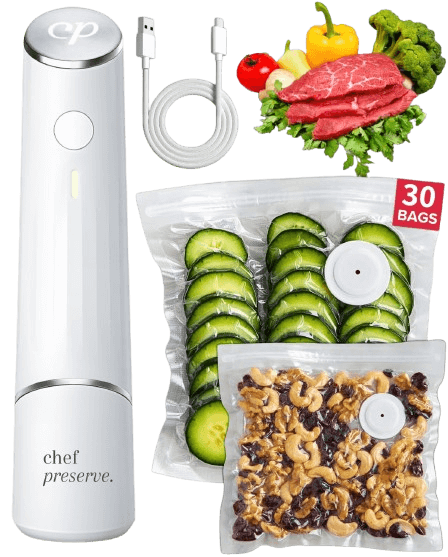 Chef Preserve Compact Vacuum Sealer for Food