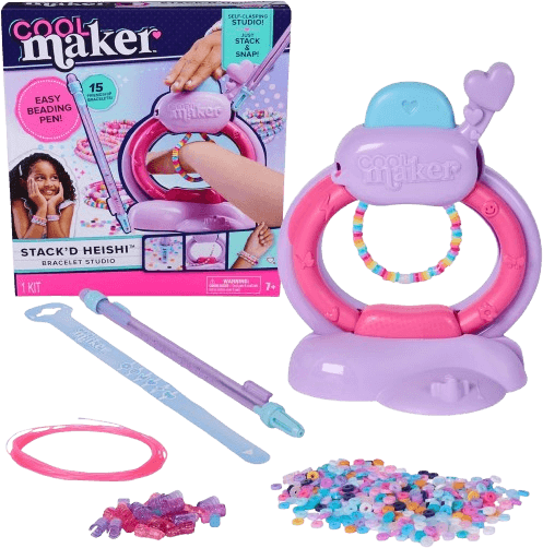 Cool Maker, Stack’d Heishi Studio Bracelet Making Kit