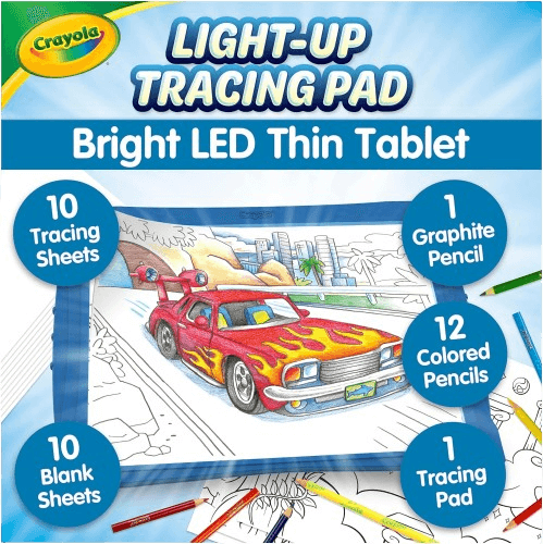 Crayola Light Up Tracing Pad - Blue