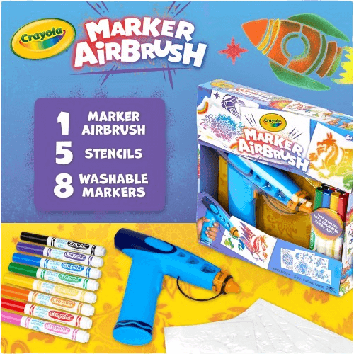 Crayola Marker Airbrush Spray Art Kit