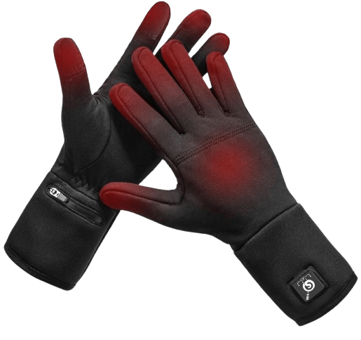 DAY WOLF Heated Glove Liners Electric Gloves for Men Women Rechargeable Battery Hand Warmer for Winter Sports Snow Biking Riding Cycling Hunting