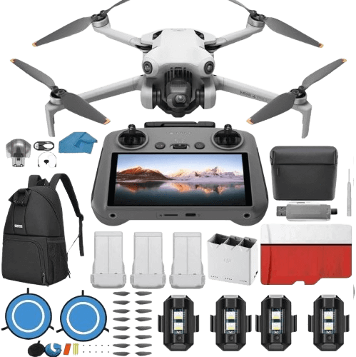 DJI Mini 4 Pro Folding Drone with RC