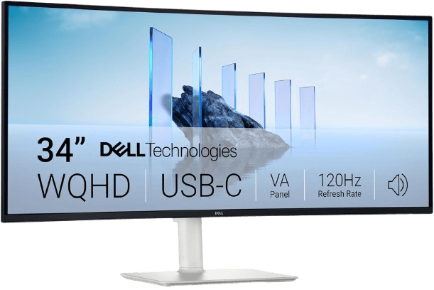 Dell 34 Plus USB-C Curved Monitor