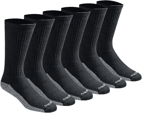 Dickies Men’s Dri-Tech Moisture Control Crew Socks