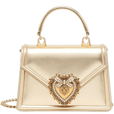 Dolce & Gabbana Devotion Metallic Bag