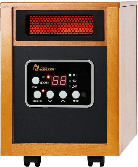 Dr Infrared Heater Portable Space Heater, Original, 1500-Watt