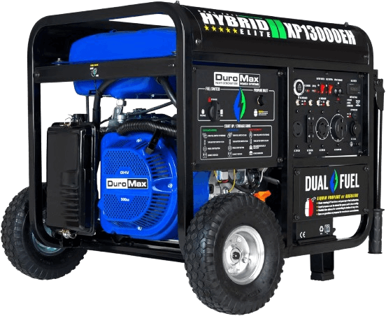 DuroMax XP13000EH 13,000-Watt Dual Fuel Portable Generator