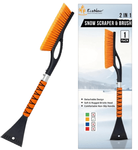 EcoNour 27 Aluminum Ice Scrapers