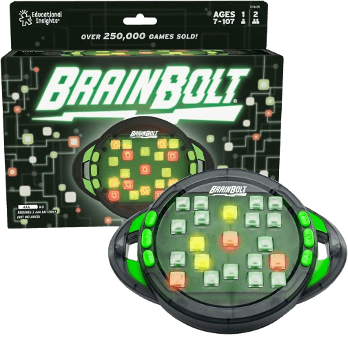 Educational Insights BrainBolt - Handheld Memory Game