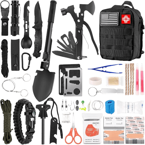 Emergency Survival Kit (142 Pieces)