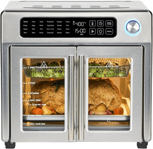 Emeril Lagasse Extra Large French Door Air Fryer Toaster