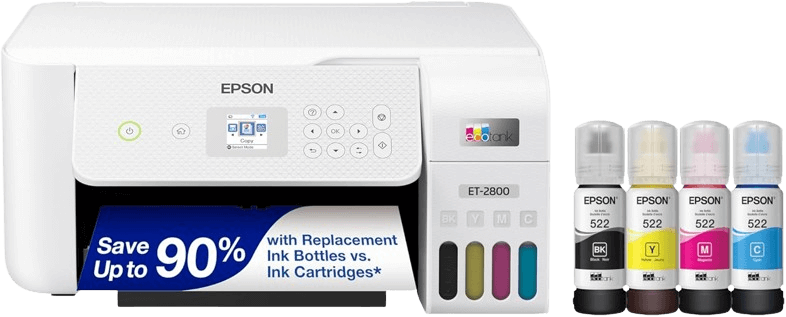 Epson EcoTank ET‑2800 Wireless All‑in‑One