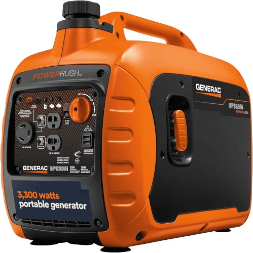 Generac 3,300-Watt Gas-Powered Portable Inverter Generator