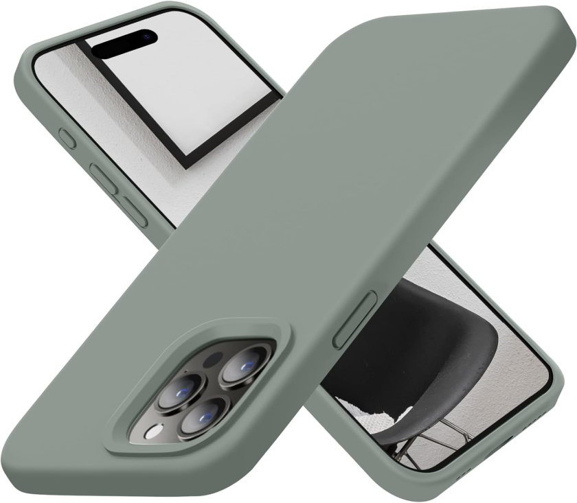 Green Shockproof Microfiber Case