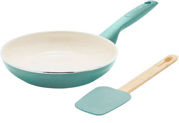 GreenPan Rio 8” Fry Pan + Silicone Spatula