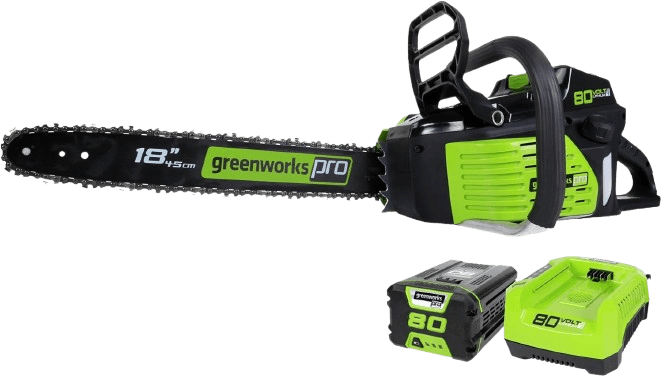 Greenworks 80V 18 Brushless Cordless Chainsaw