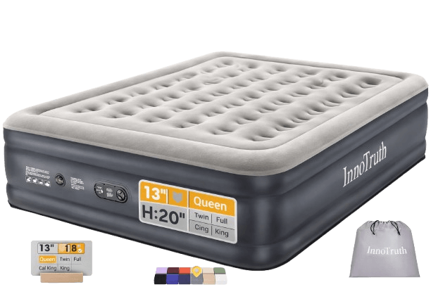 InnoTruth Air Mattress Queen with Built-in Pump