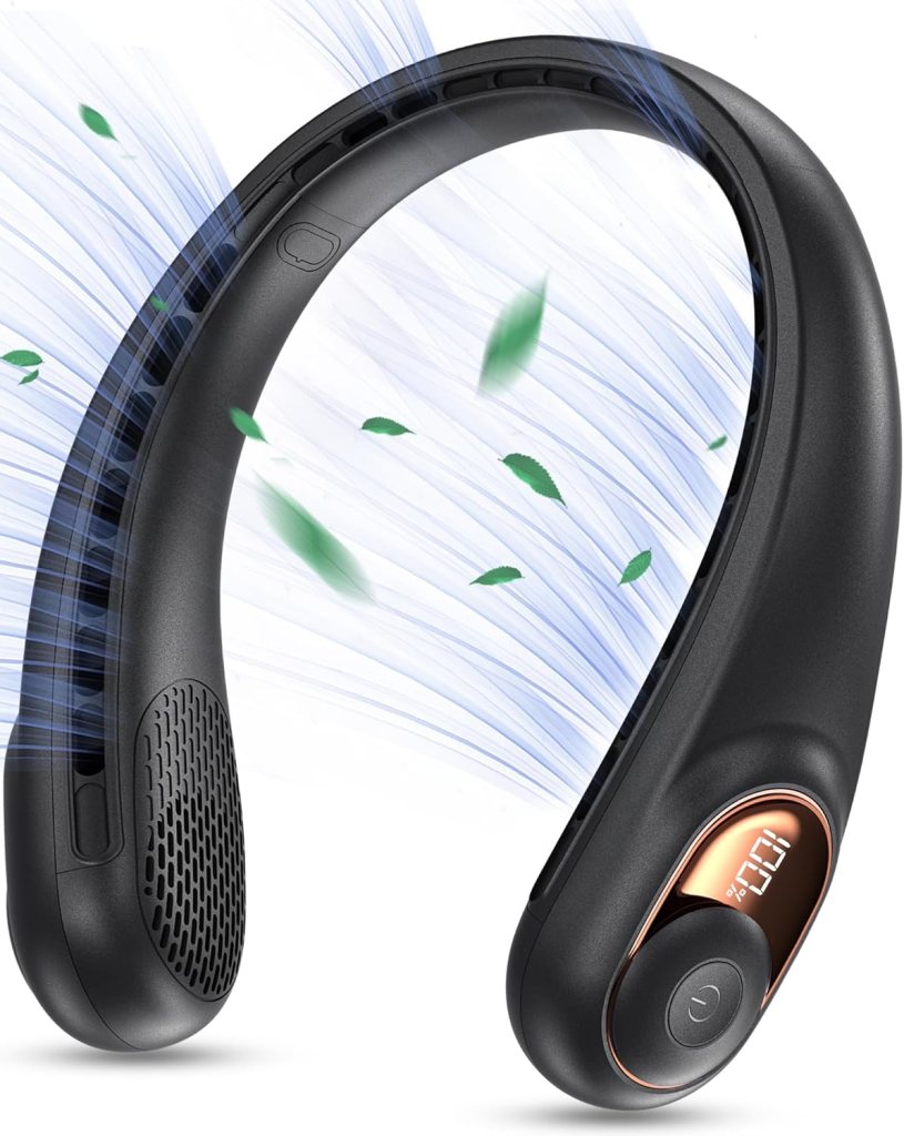 KIDEE Portable Bladeless Neck Fan