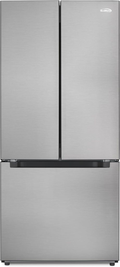 KoolMore 30-Inch and 18.5 cu. ft. Counter Depth French Refrigerator