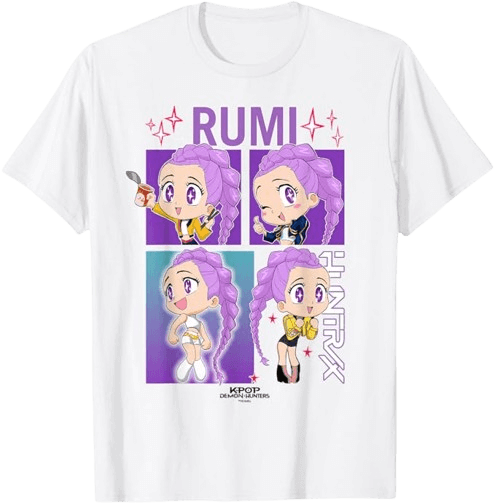Kpop Demon Hunters Rumi Officially Licensed T-Shirt