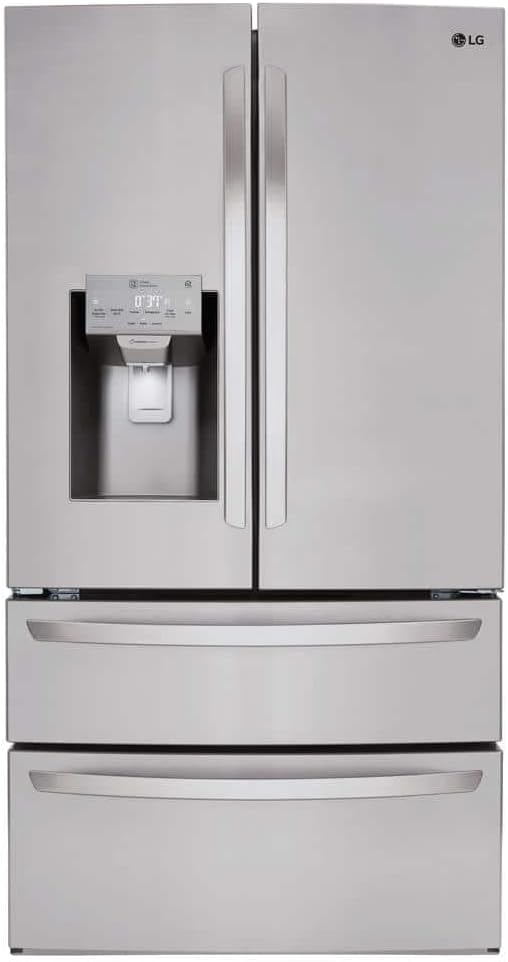 LG 28 Cu. Ft. Stainless Steel 4-Door French Door Refrigerator