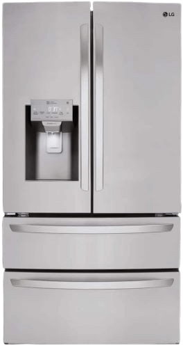 LG 28 Cu. Ft. Stainless Steel 4-Door French Door Refrigerator
