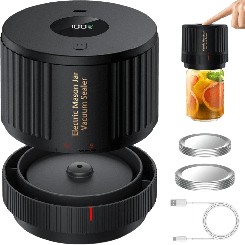 LOVE MOMENT Electric Mason Jar Vacuum Sealer