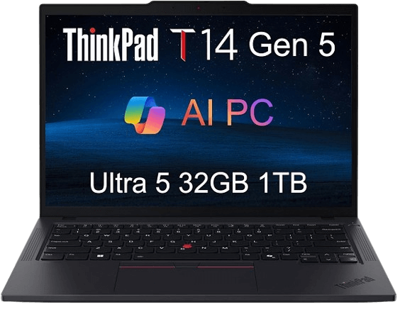 Lenovo ThinkPad T14 Gen 5 (Intel Core Ultra 5 125 U, 32 GB 1 TB)